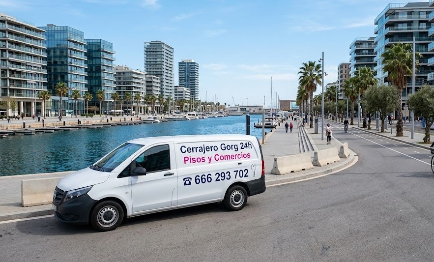 Furgoneta Cerrajero Gorg Badalona 24h